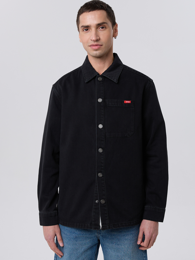 Мужская рубашка джинсовая ТРЭВИС (TRAVIS)