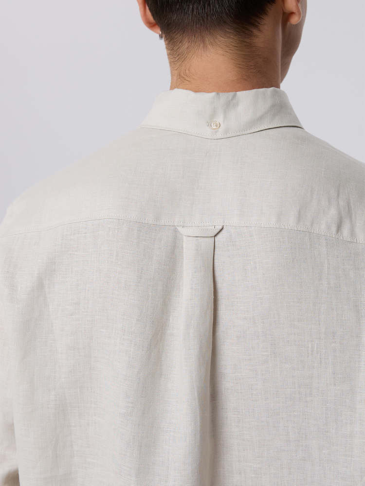 Мужская рубашка джинсовая