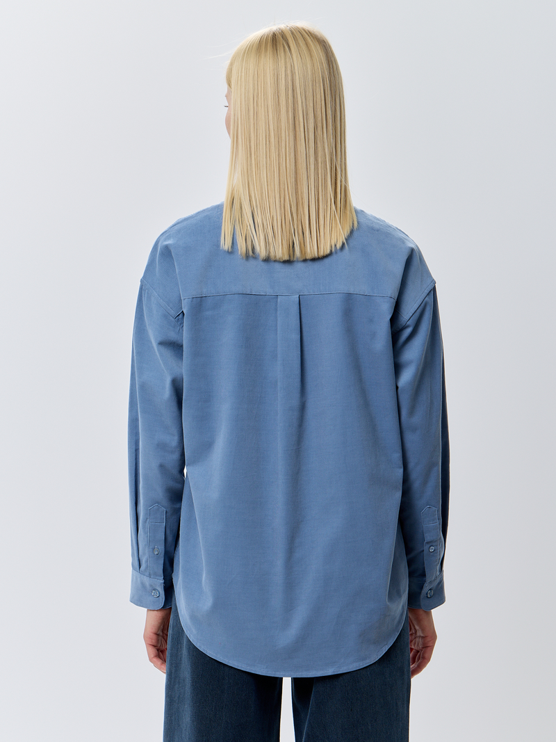 Женская рубашка шерстянная 