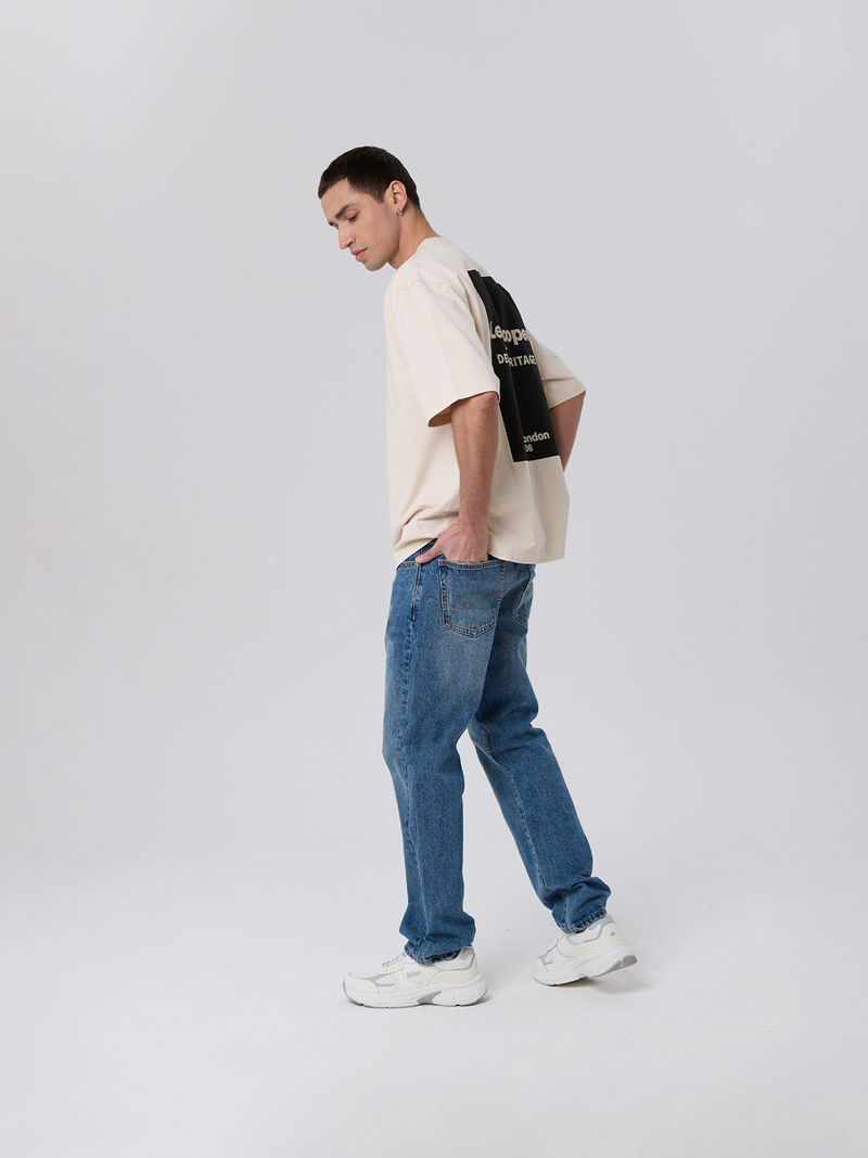 Мужская футболка свободного кроя 