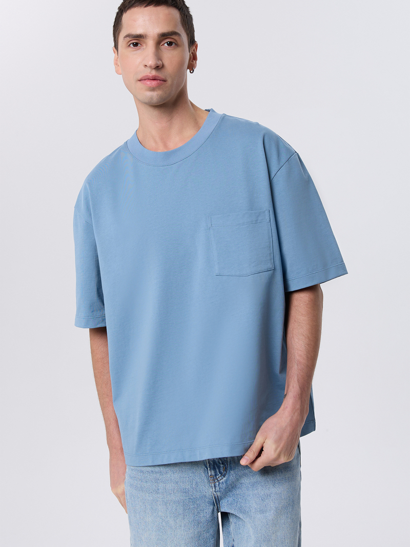 Мужская футболка свободного кроя 