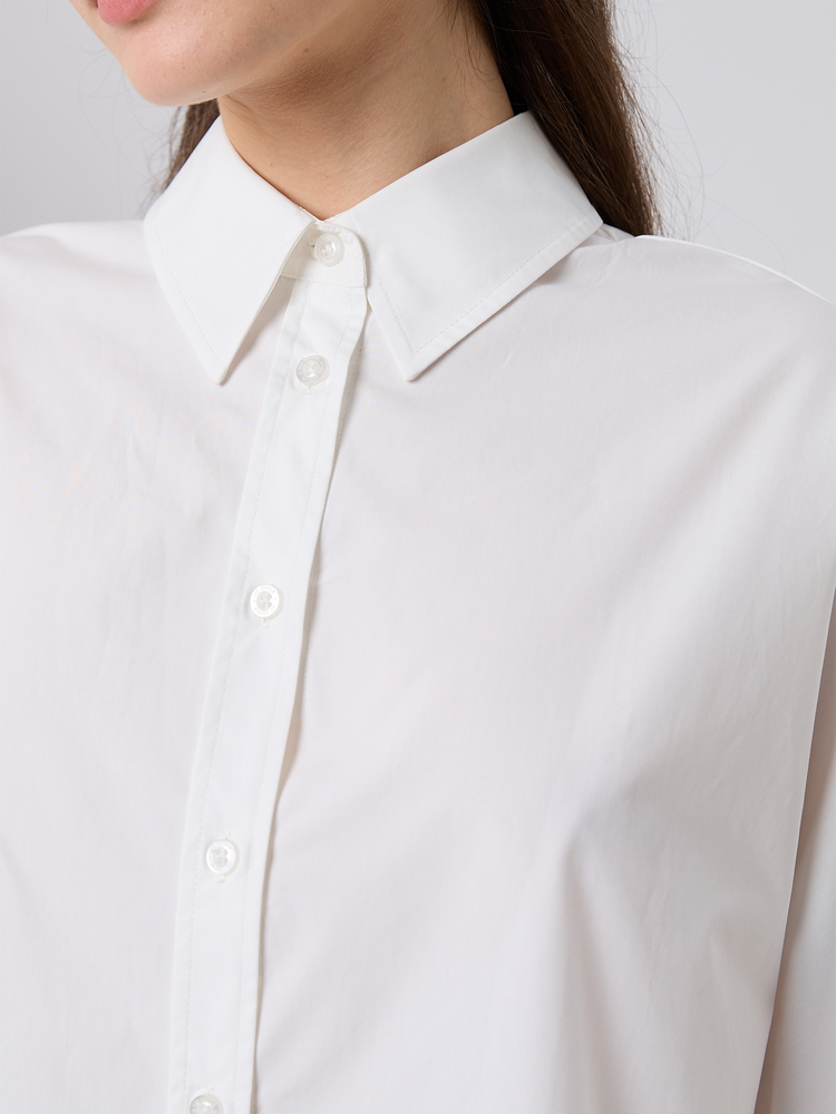 Женская рубашка свободного кроя 