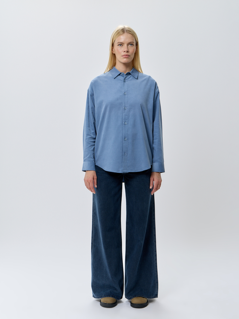 Женская рубашка шерстянная 