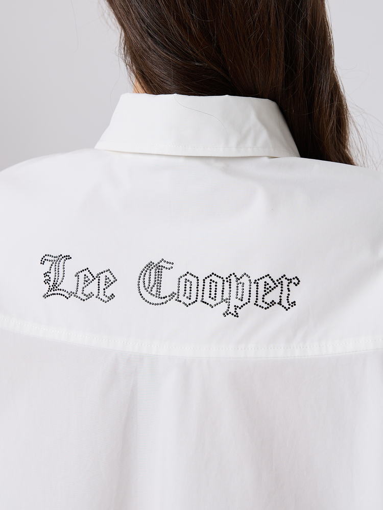 Женская рубашка свободного кроя 