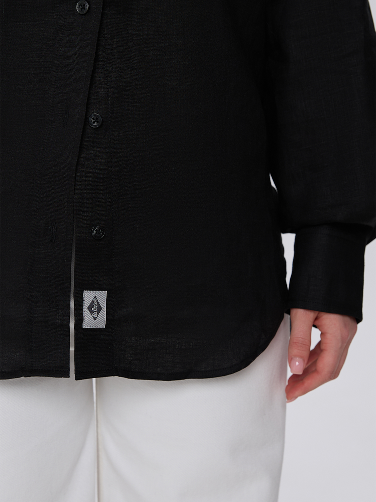 Женская рубашка льняная 