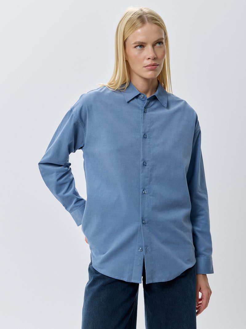 Женская рубашка шерстянная 