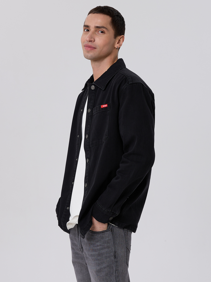 Мужская рубашка джинсовая ТРЭВИС (TRAVIS)